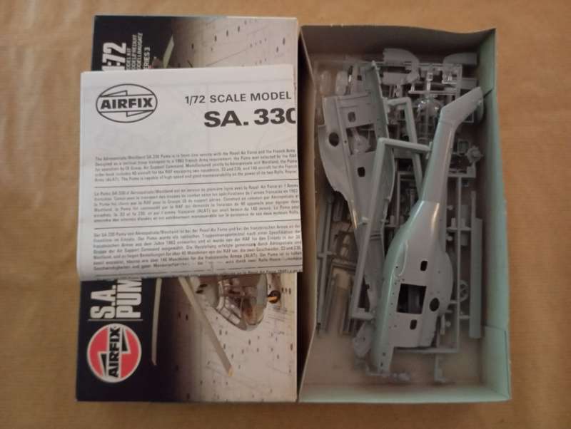 Scaled Model Kit 1:72 - S.A. 330 Puma - Airflix