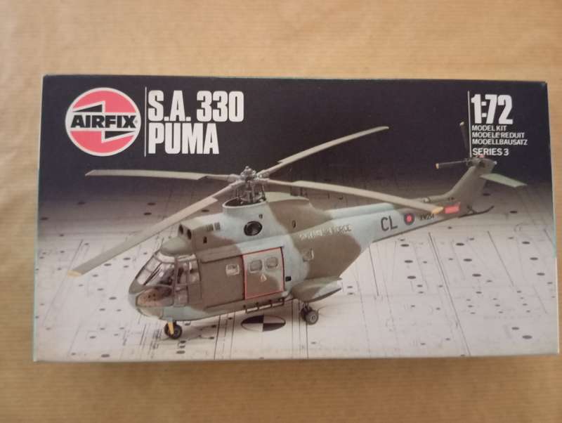Scaled Model Kit 1:72 - S.A. 330 Puma - Airflix