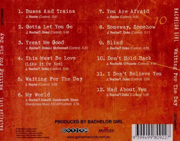 Bachelor Girl - Waiting for the day (Music CD)