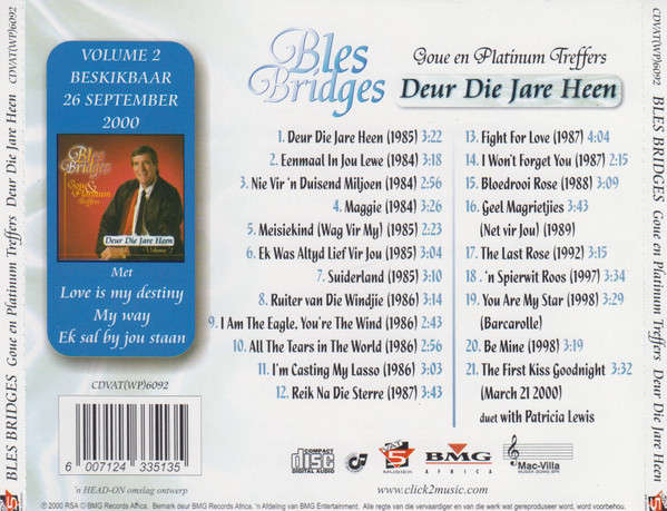 Bles Bridges - Goue en Platinum Treffers (Music CD)