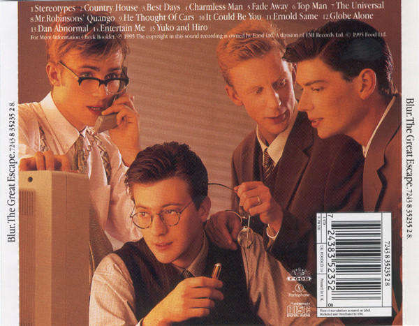 Blur - The Great Escape (Music CD)