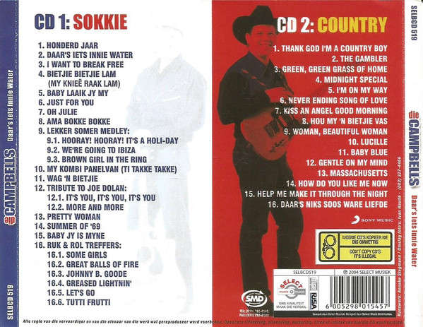 Die Campbells - Daar's Iets Innie Water (Music CD)