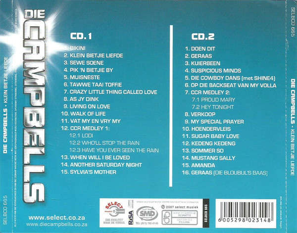 Die Campbells - Klein Bietjie Liefde (Music CD)