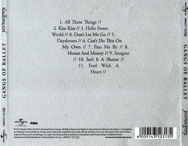 Gangs of Ballet - yes/no/grey (Music CD)