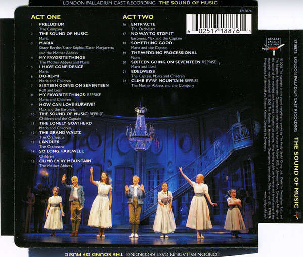 London Palladium Cast Recording - The Sound of Music (Music CD)