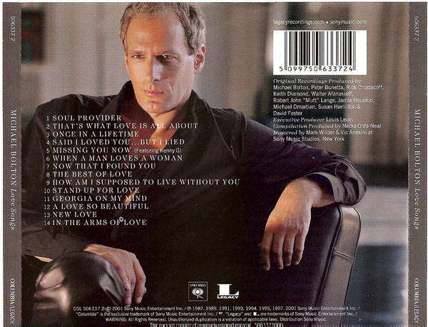 Michael Bolton - Love Songs (Music CD)