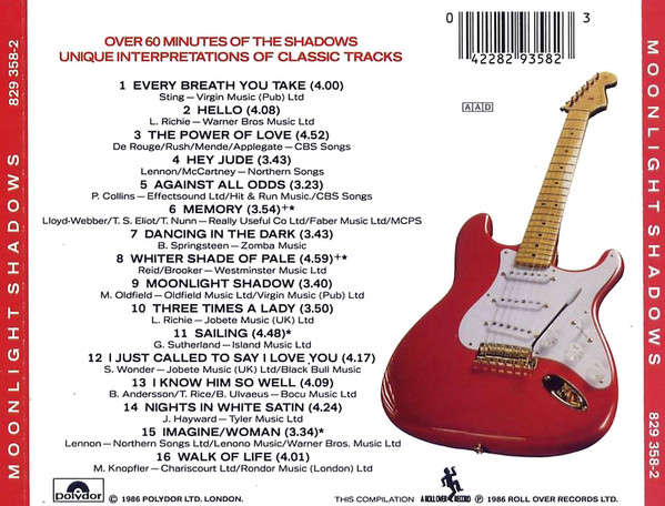 Moonlight Shadows (Music CD)