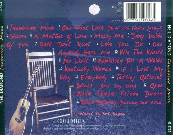Neil Diamond - Tennessee Moon (Music CD)