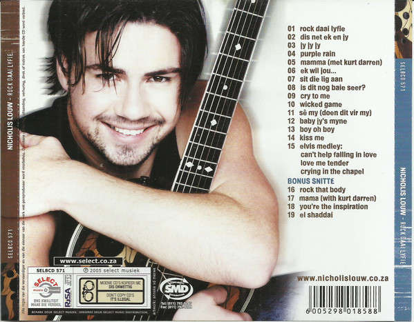 Nicholis Louw - Rock daai Lyfie (Music CD)