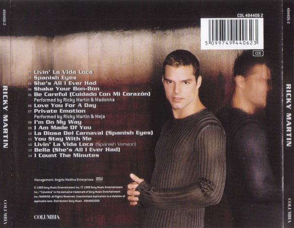 Ricky Martin - Ricky Martin (Music CD)
