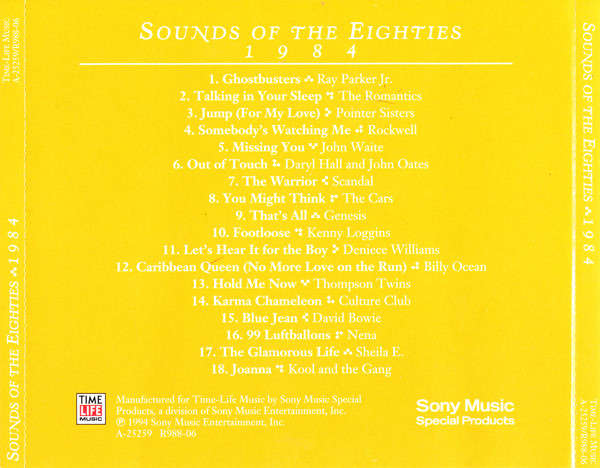 Sounds of the Eighties - 1984 (Music CD)