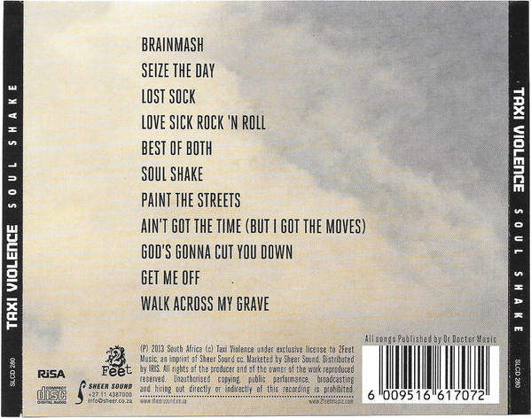 Taxi Violence - Soul Shake (Music CD)