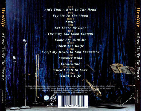 Westlife - Allow us to be Frank (Music CD)