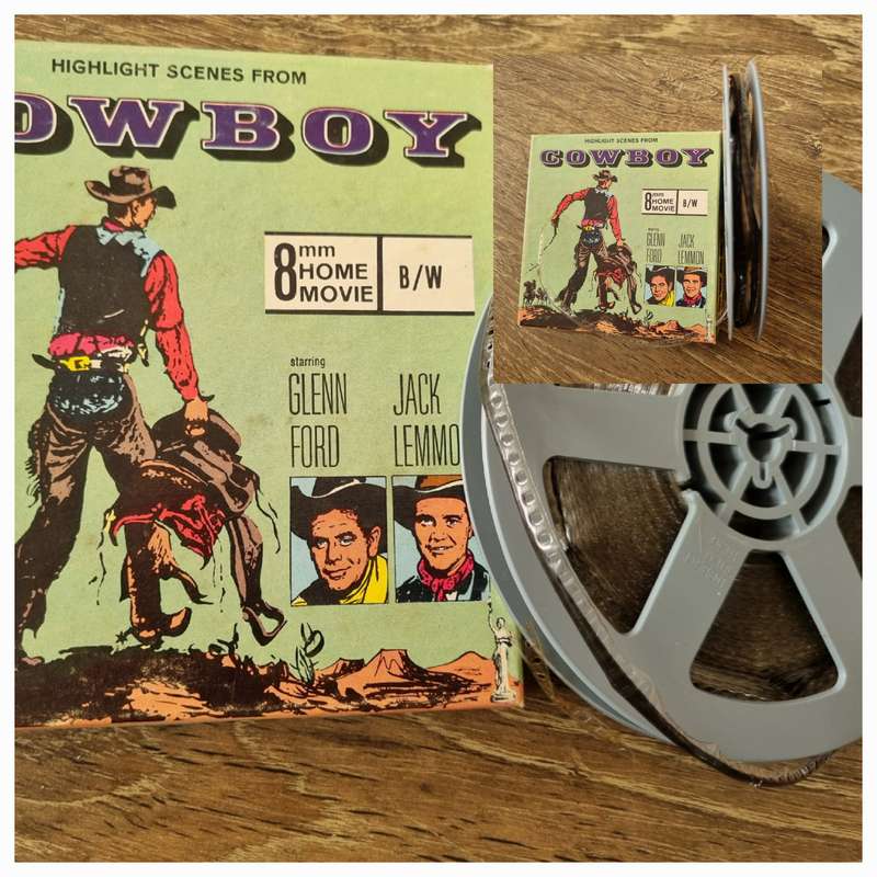 VINTAGE 8MM HOME MOVIES - B/W SILENT EDITION
