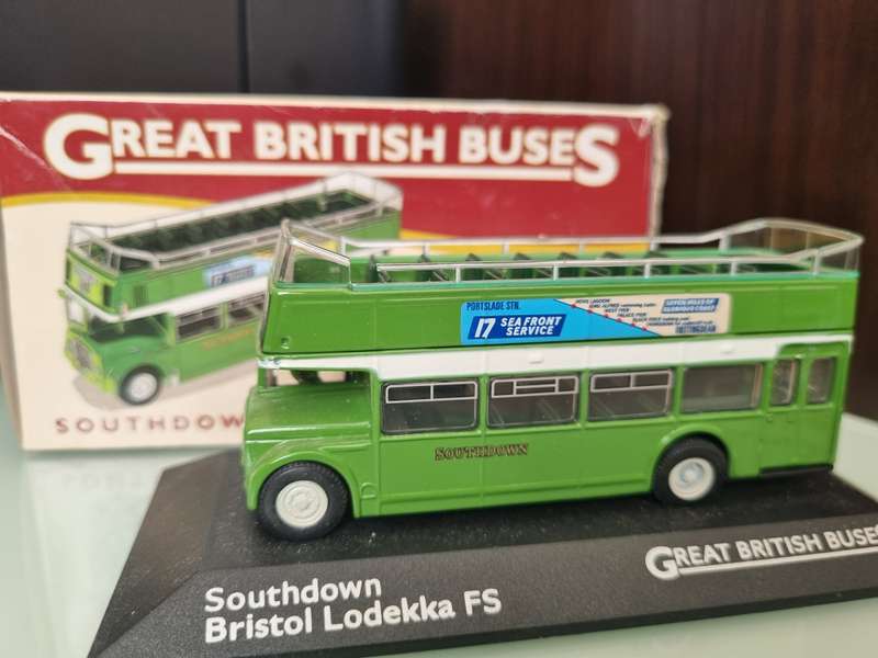 Great British Buses - Southdown Bristol Lodekka FS (00 scale)