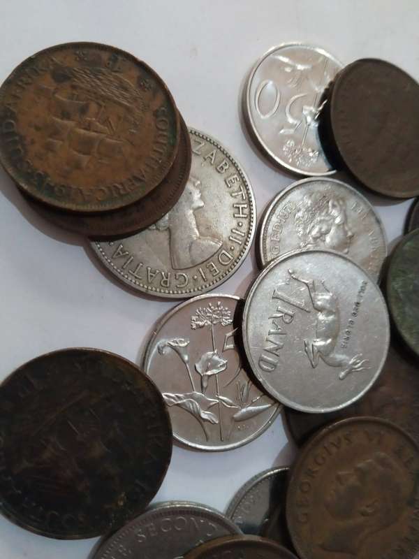 Collectors selection of coins