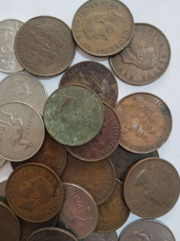 Collectors selection of coins