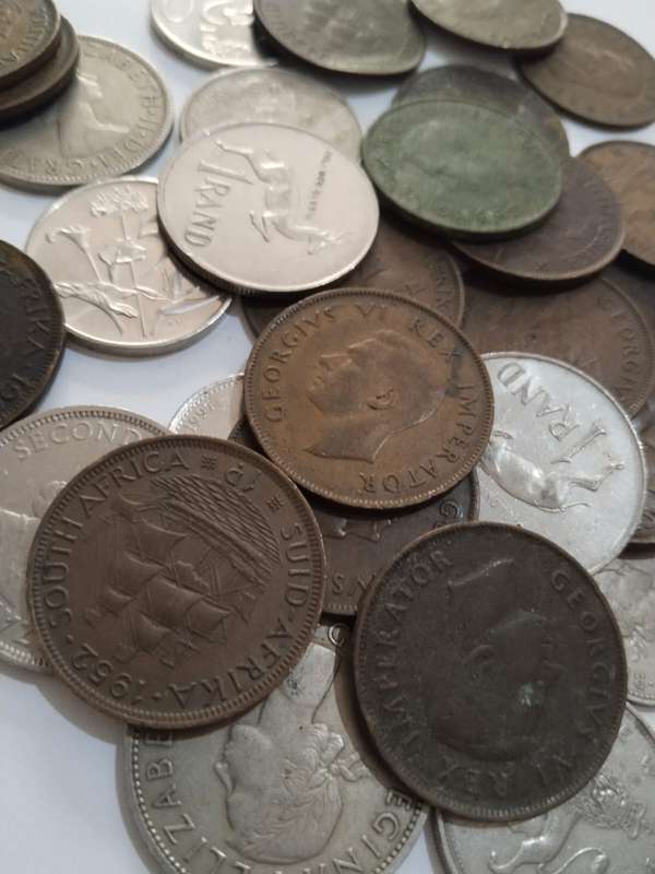 Collectors selection of coins