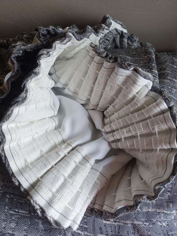 Set of two top quality lined curtains in excellent condition