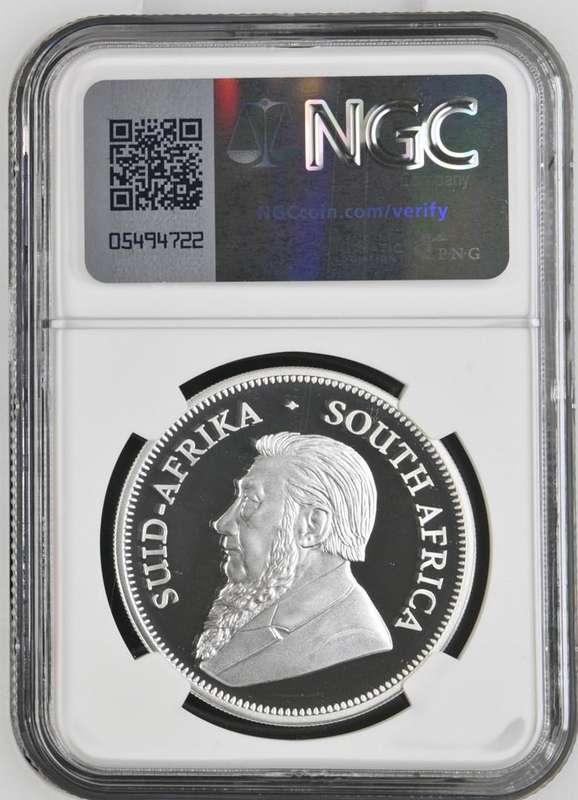 2023 Silver Krugerrand 1oz Buffalo Privy NGC PF69