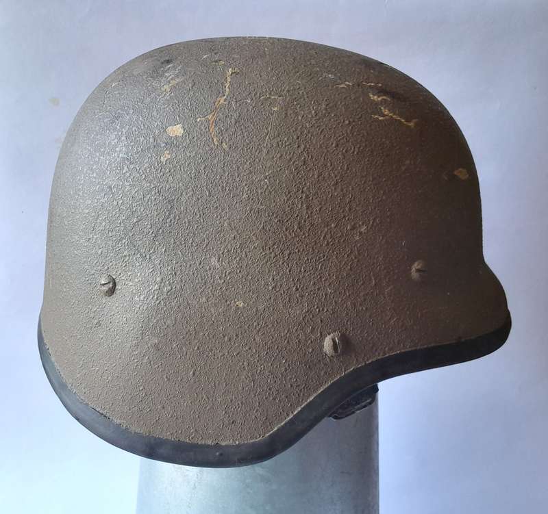 Vintage SADF M87 Kevlar Helmet. Original Inner. No Chin Strap.