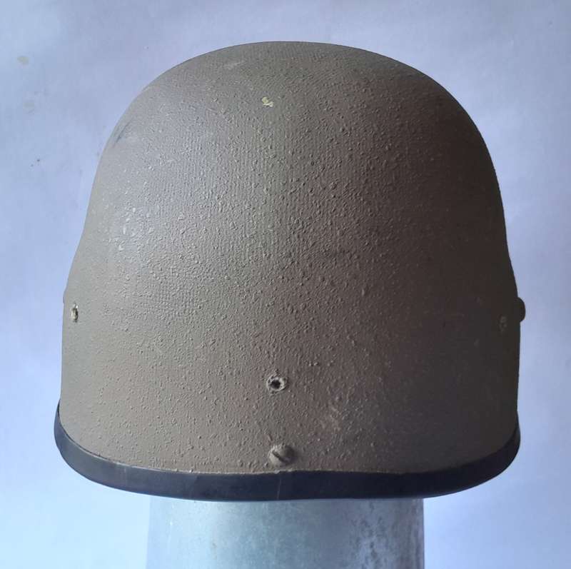Vintage SADF M87 Kevlar Helmet. No Inner Or Chin Strap.