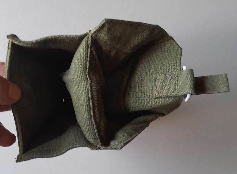 Vintage Webbing Ammo Pouch.