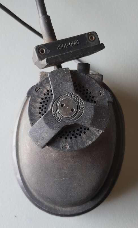 Vintage SADF Tank Helmet Earphones. Untested.
