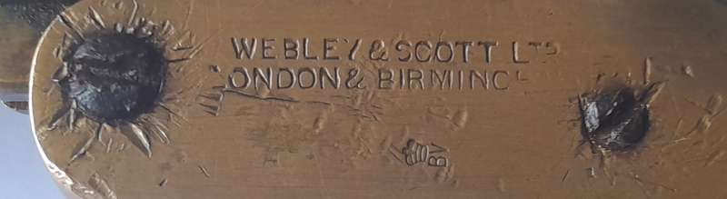 Rare WW1 Webley And Scott Flare Pistol.  Circa 1918.