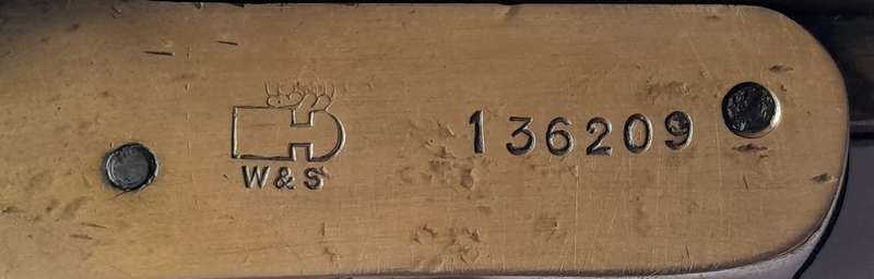 Rare WW1 Webley And Scott Flare Pistol.  Circa 1918.