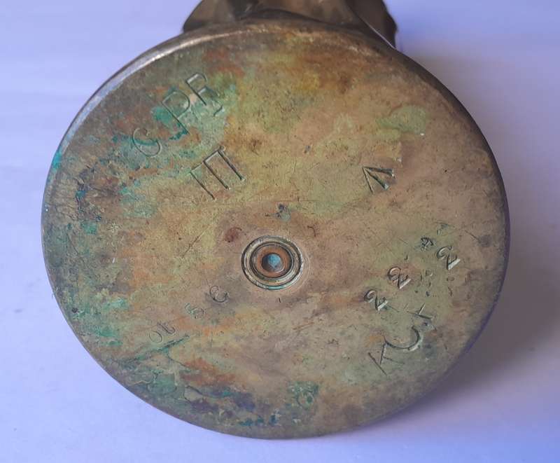 Boer War Pair Trench Art Shell Casings. Dated 1901. 27cm.