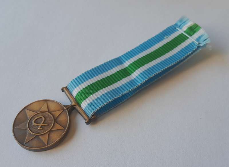 Unitas Miniature Medal.