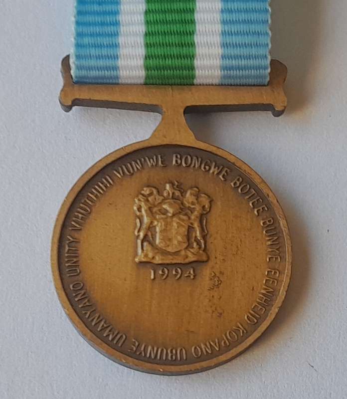 Unitas Miniature Medal.