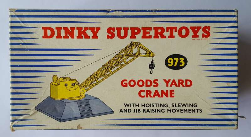 Dinky Toys 973 Goods Yard Crane In Original Box.