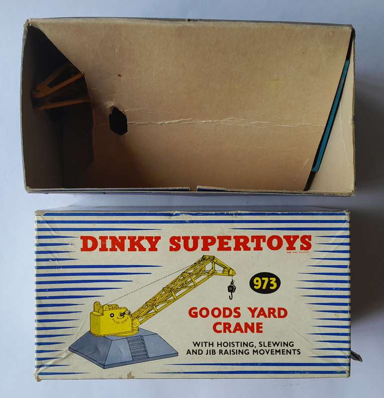 Dinky Toys 973 Goods Yard Crane In Original Box.