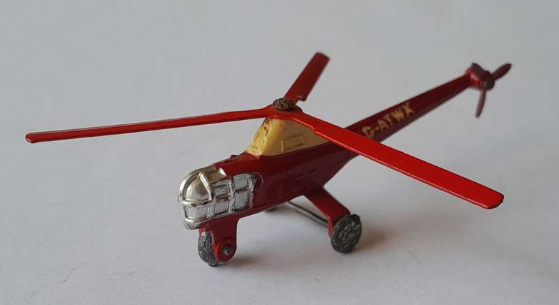 Dinky Toys 716 Westland Sikorsky S.51 Helicopter In Original Box.