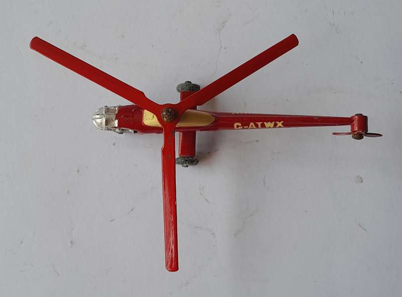 Dinky Toys 716 Westland Sikorsky S.51 Helicopter In Original Box.