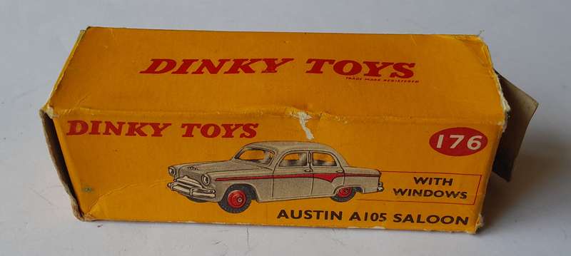 Dinky Toys 176 Austin A105 In Original Box. 10.3cm.