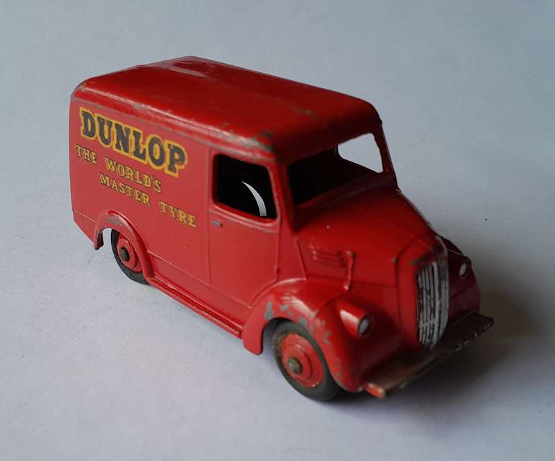 Dinky Toys 451 Trojan 15CWT Van "Dunlop" In Original Box.