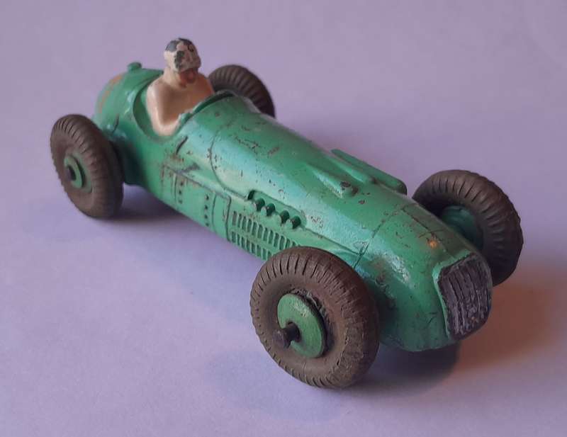 "Reserved". Dinky Toys 235 HWM Racing Car. 9.8cm.