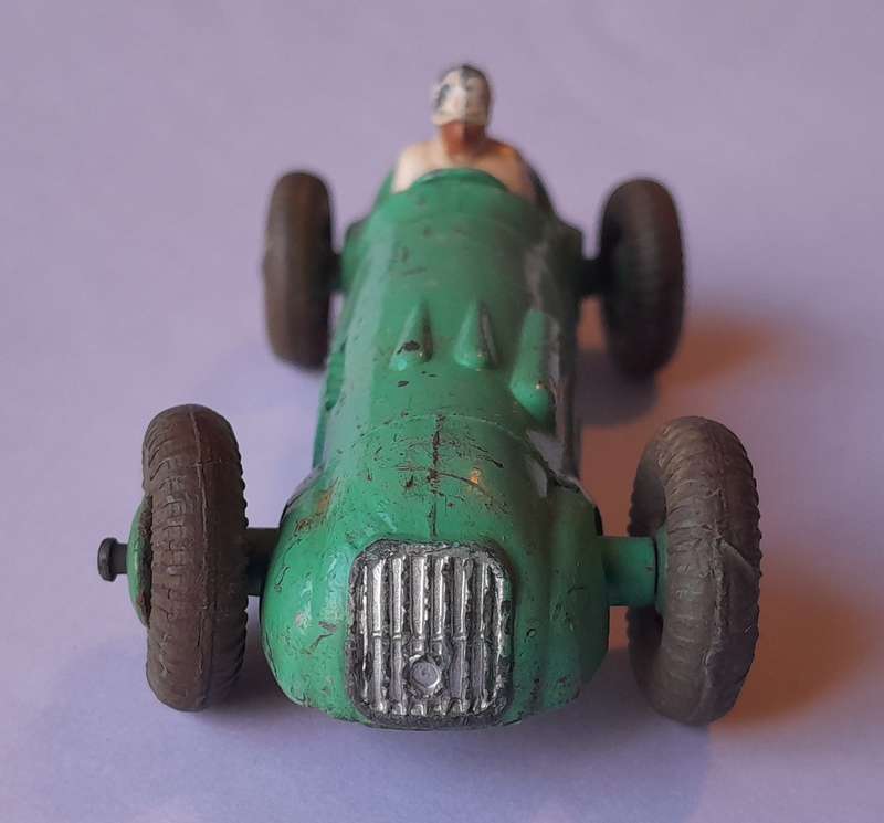 "Reserved". Dinky Toys 235 HWM Racing Car. 9.8cm.