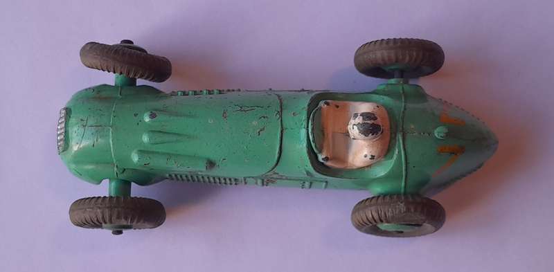"Reserved". Dinky Toys 235 HWM Racing Car. 9.8cm.