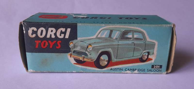 Corgi Toys 201 Austin Cambridge In Original Box. 9cm.