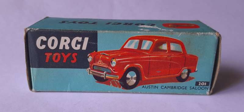 Corgi Toys 201 Austin Cambridge In Original Box. 9cm.