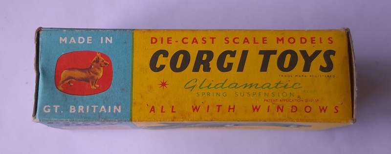 "Reserved" Corgi Toys 224 Bentley Continental In Original Box. 10.9cm.