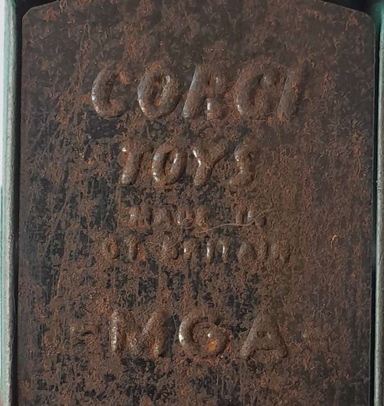 Corgi Toys 302 MGA Sports In Original Box. 8.9cm.