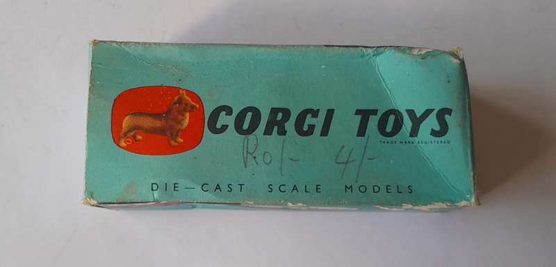 Corgi Toys 302 MGA Sports In Original Box. 8.9cm.