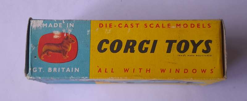 Corgi Toys 304 Mercedes 300SL Hardtop Roadster In Original Box. 9.5cm.