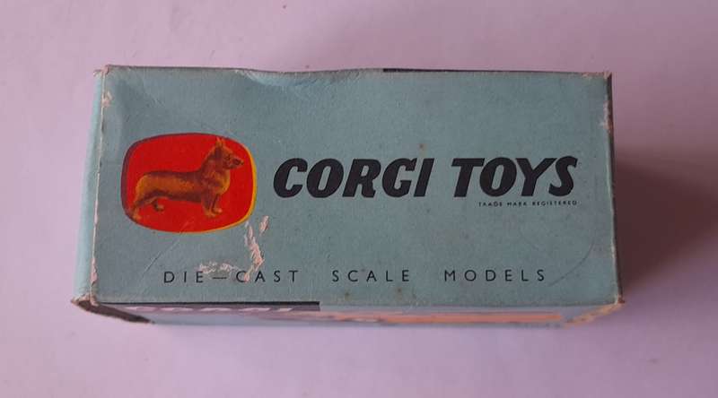 Corgi Toys 408 Bedford AA Van In Original Box. 8.2cm.