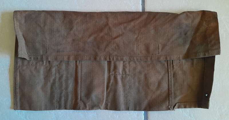 Vintage SADF R4 Rifle Cleaning Kit Holder (Holder Only).